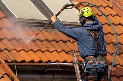 Démoussage et hydrofuge de toiture à Pouy-de-Touges